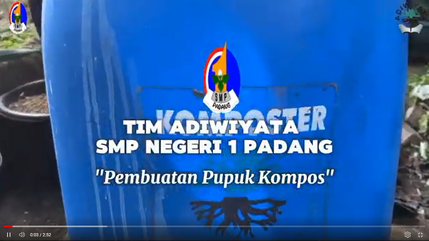 PEMBUATAN PUPUK KOMPOS - TIM ADIWIYATA