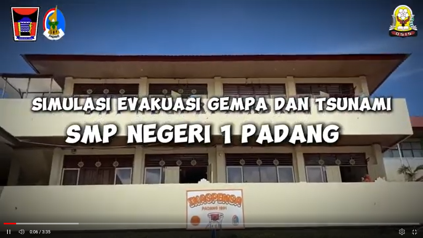 SIMULASI EVAKUASI GEMPA DAN TSUNAMI